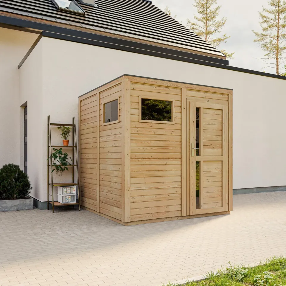 Timbela M325F1 casetta legno 208x205 cm 4,2 mq