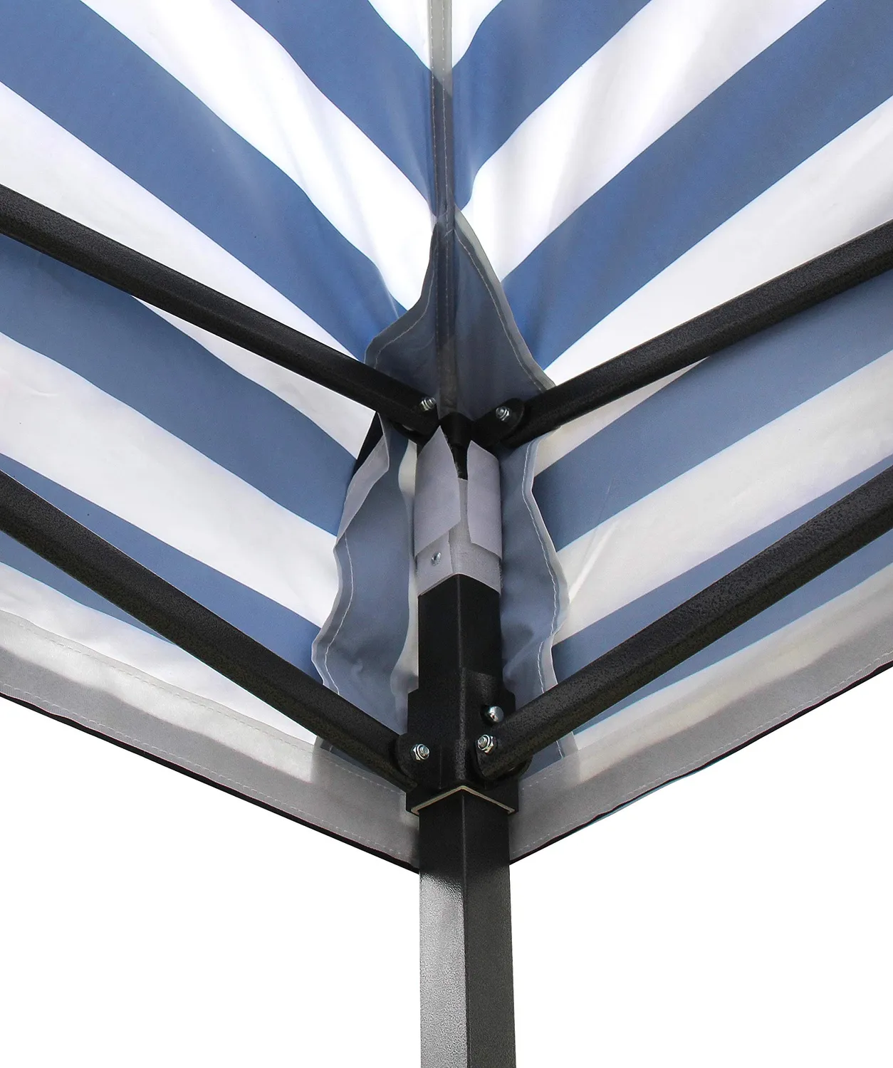 All Seasons Gazebos Robusto Gazebo 3x3 m Strisce Blu