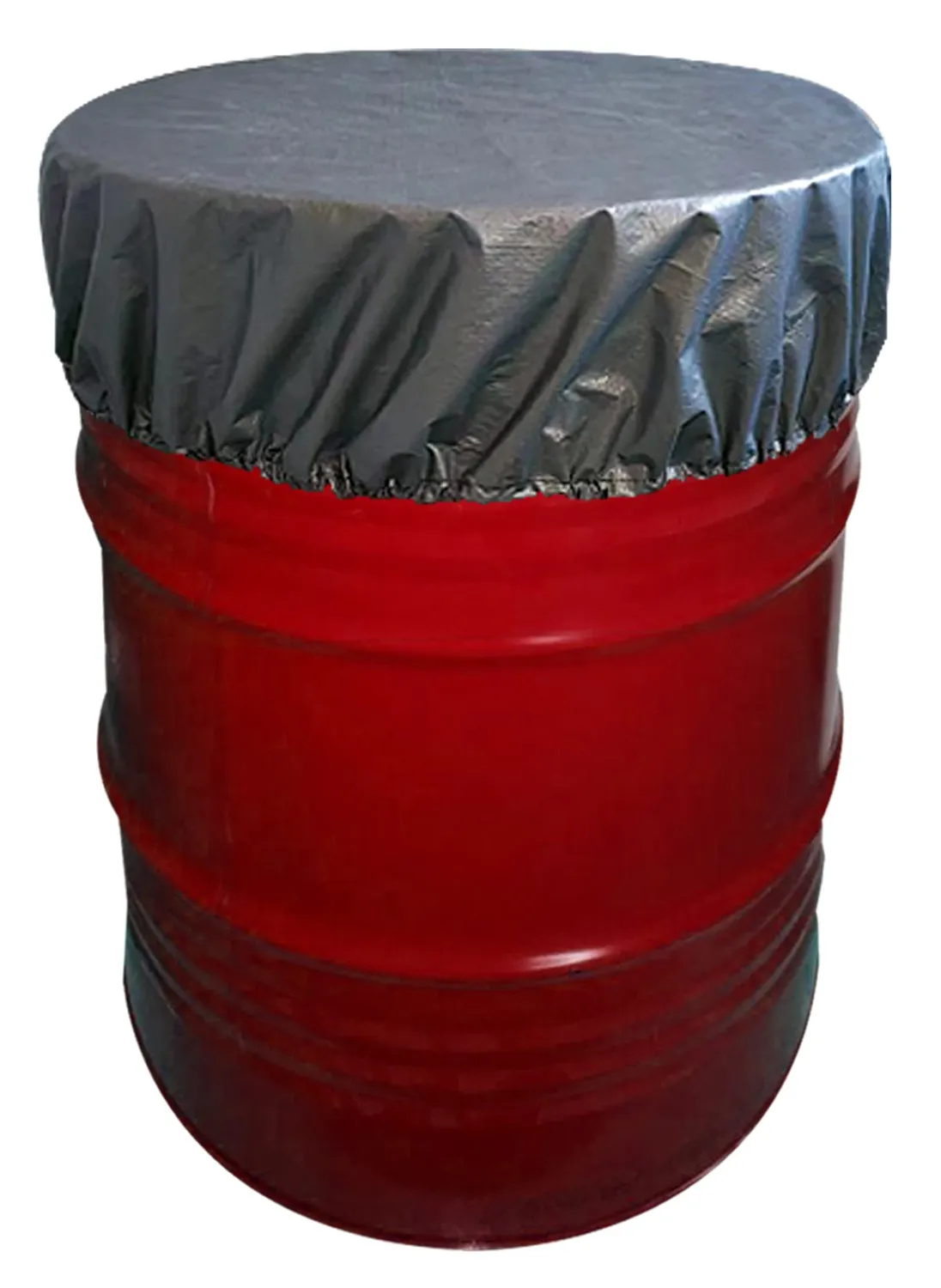 QUICK STAR copertura fusto 200 litri 60 cm grigia impermeabile