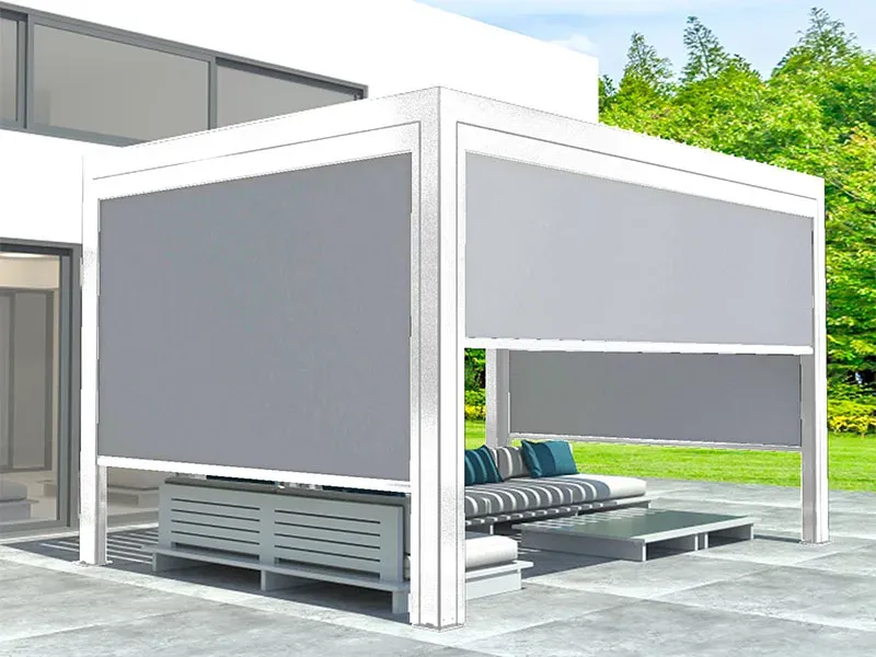 Giardini di Maggio Calicantus Zip Screen Tenda 360x230 Bianca