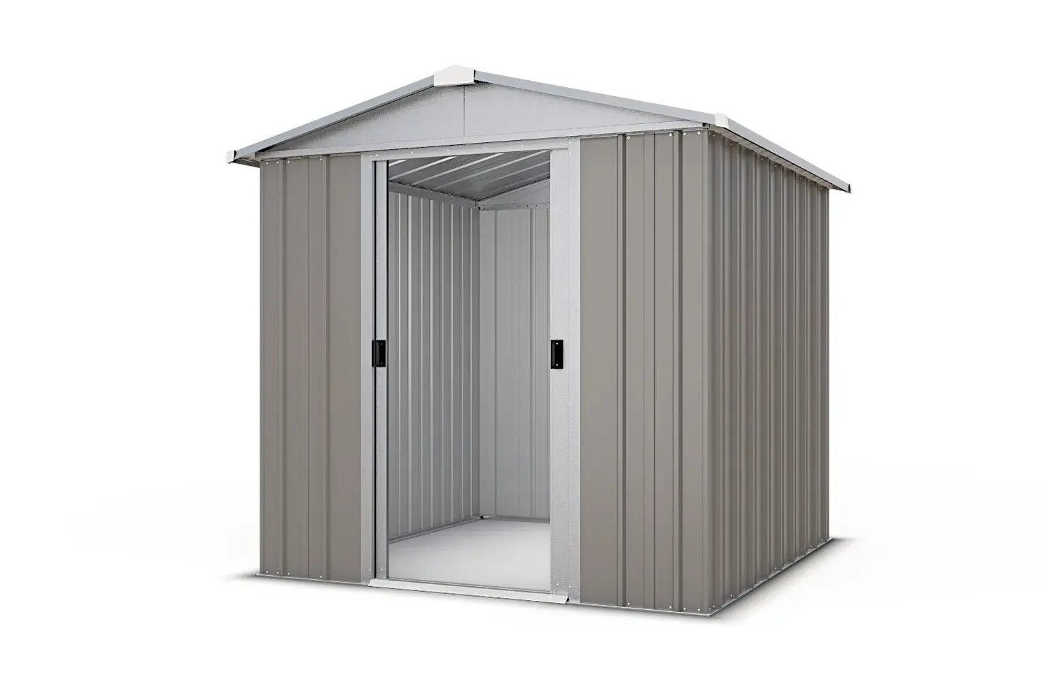 Yardmaster Platinum Tall Apex 6x7 Casetta Metallo Grigia