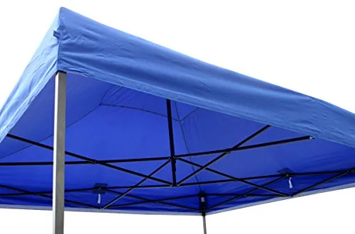 All Seasons Gazebos Robusto 3x3 m gazebo pieghevole blu impermeabile