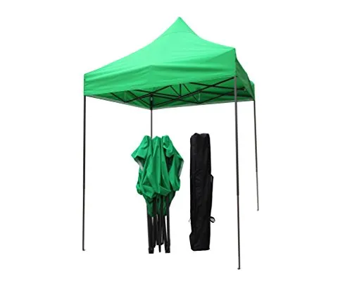 All Seasons Gazebos Robusto 2x2 m gazebo pieghevole verde scuro impermeabile