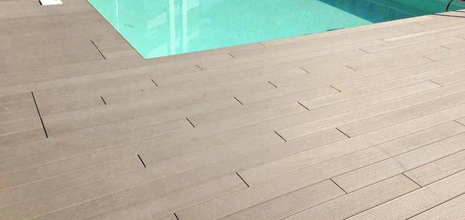 Progetto Esterno Legno Composito Tradizionale pavimento esterno resistente
