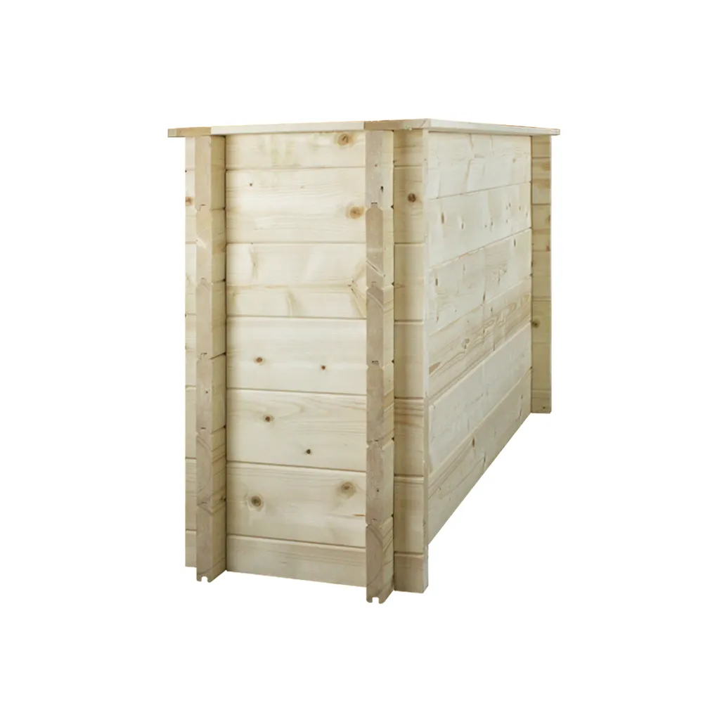Timbela M615 fioriera legno 118 cm da esterno