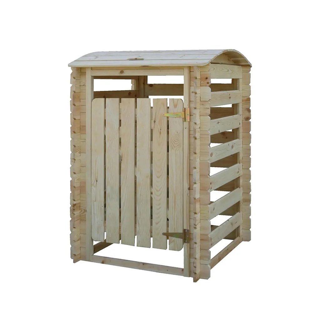 Timbela M606 box legno per bidoni 97x97 cm 1 m²