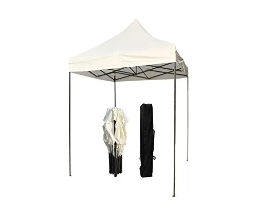 All Seasons Gazebos Robusto 2x2 m gazebo pieghevole crema impermeabile