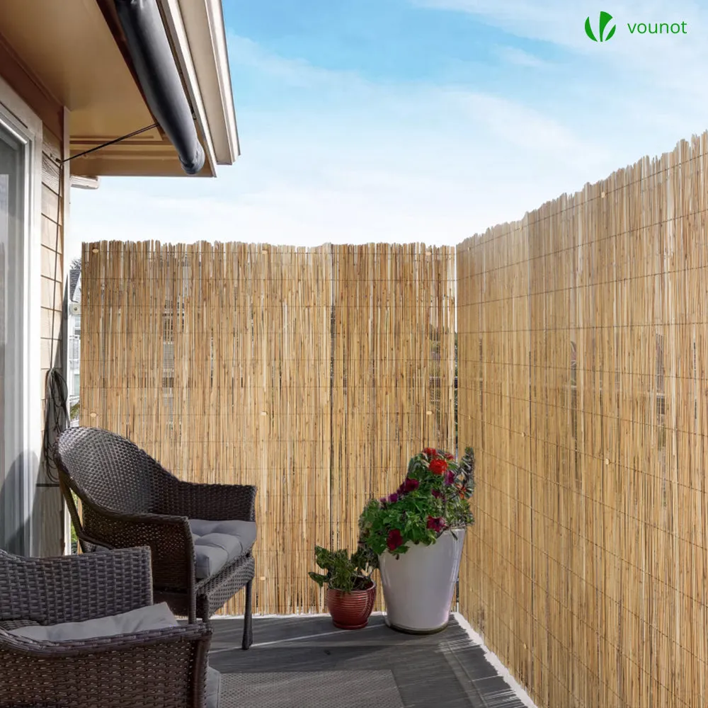 Vounot cannicciato frangivista canna 140x300 cm naturale