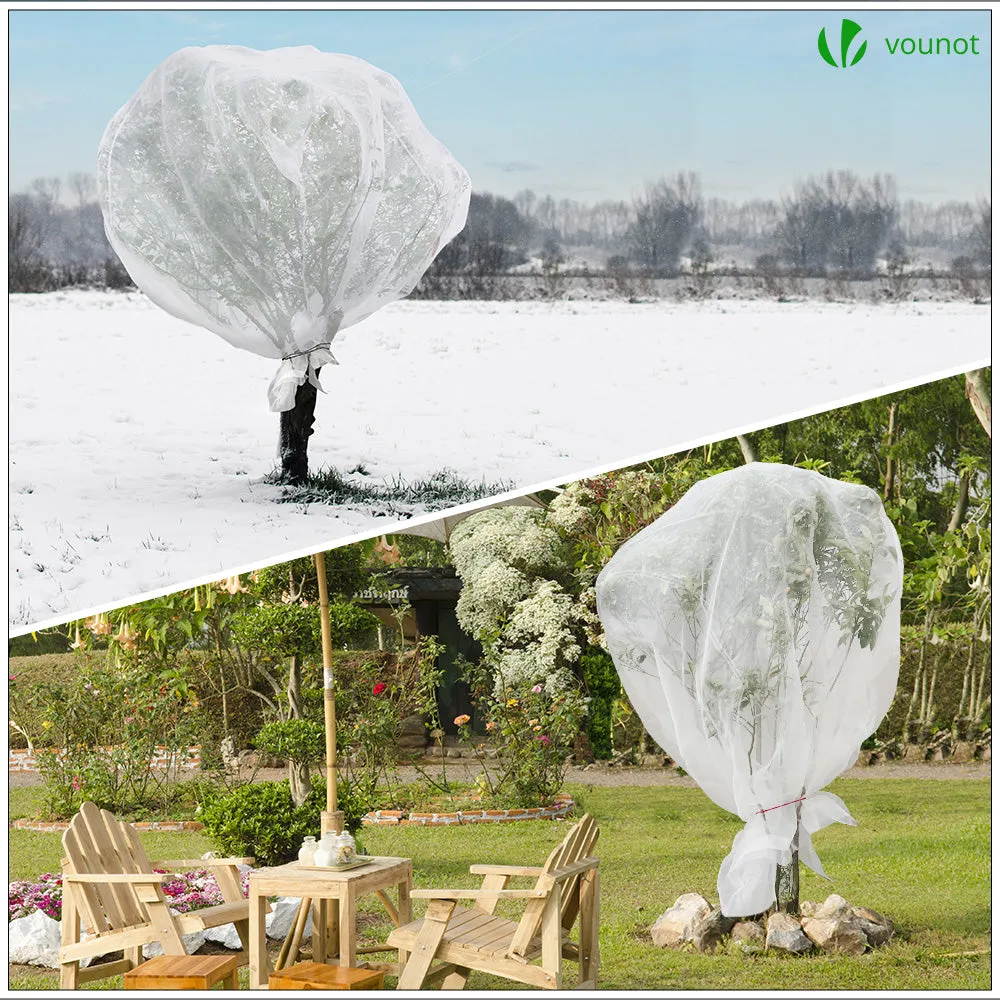 Vounot telo invernale piante 1,5x10m bianco 50g/m² picchetti