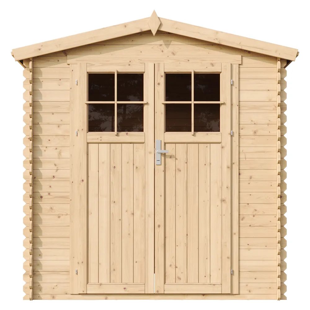 Timbela M343F Casetta Giardino Legno 200x200 con Finestre
