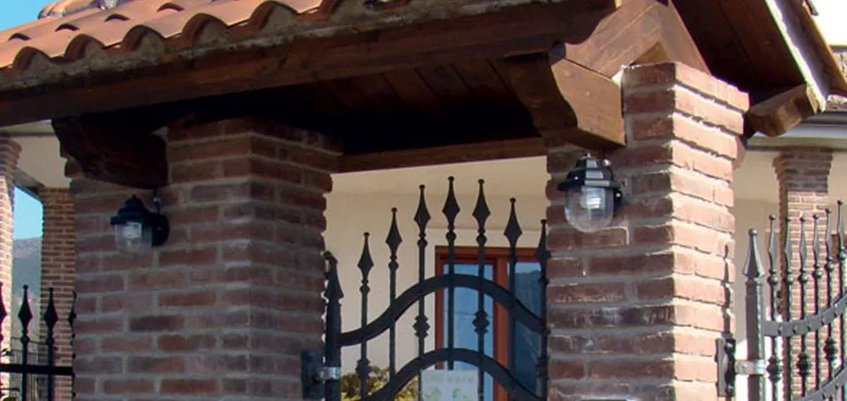 Progetto Esterno Antico Mattone rivestimento pietra rustico