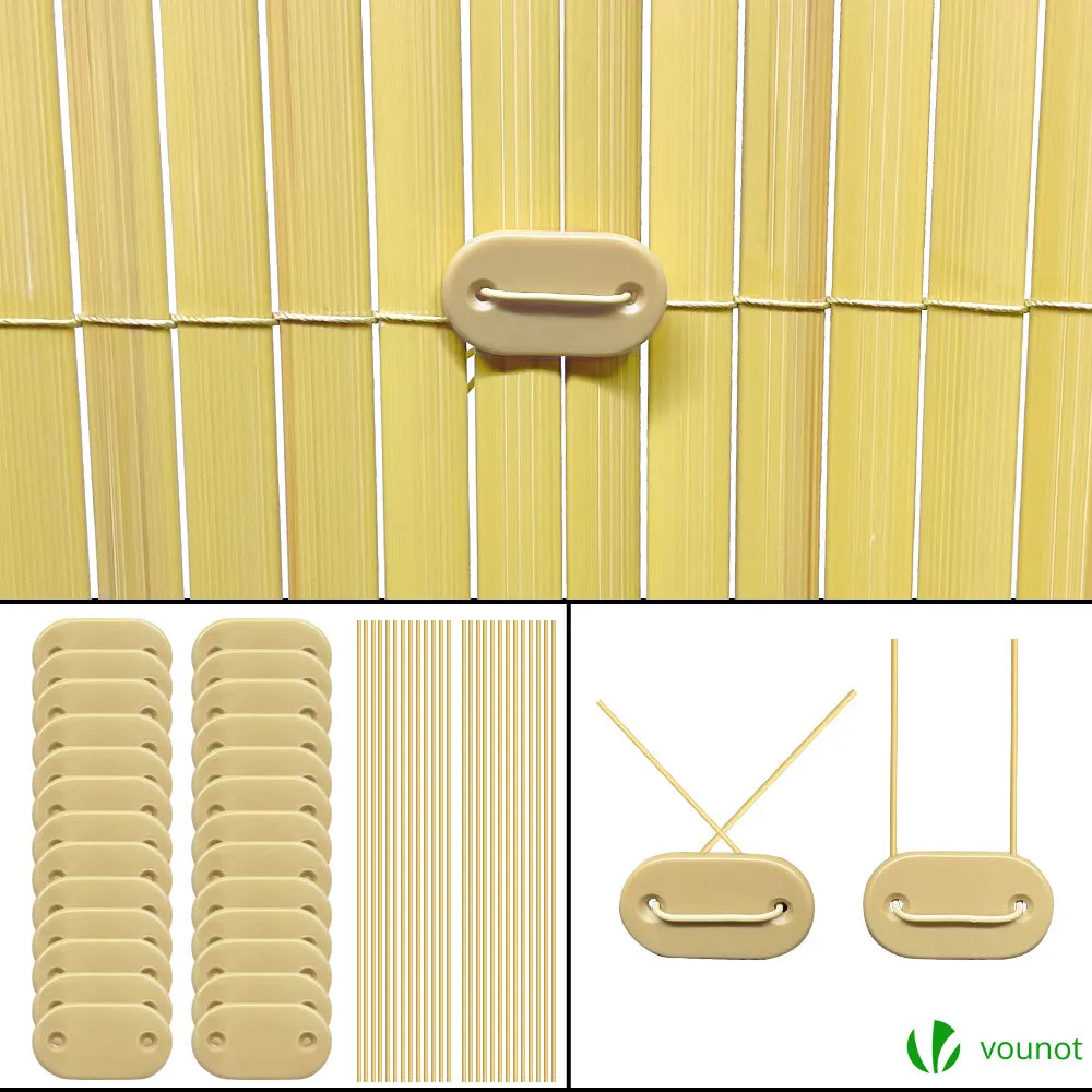 VOUNOT Canniccio frangivista PVC beige 80x300cm