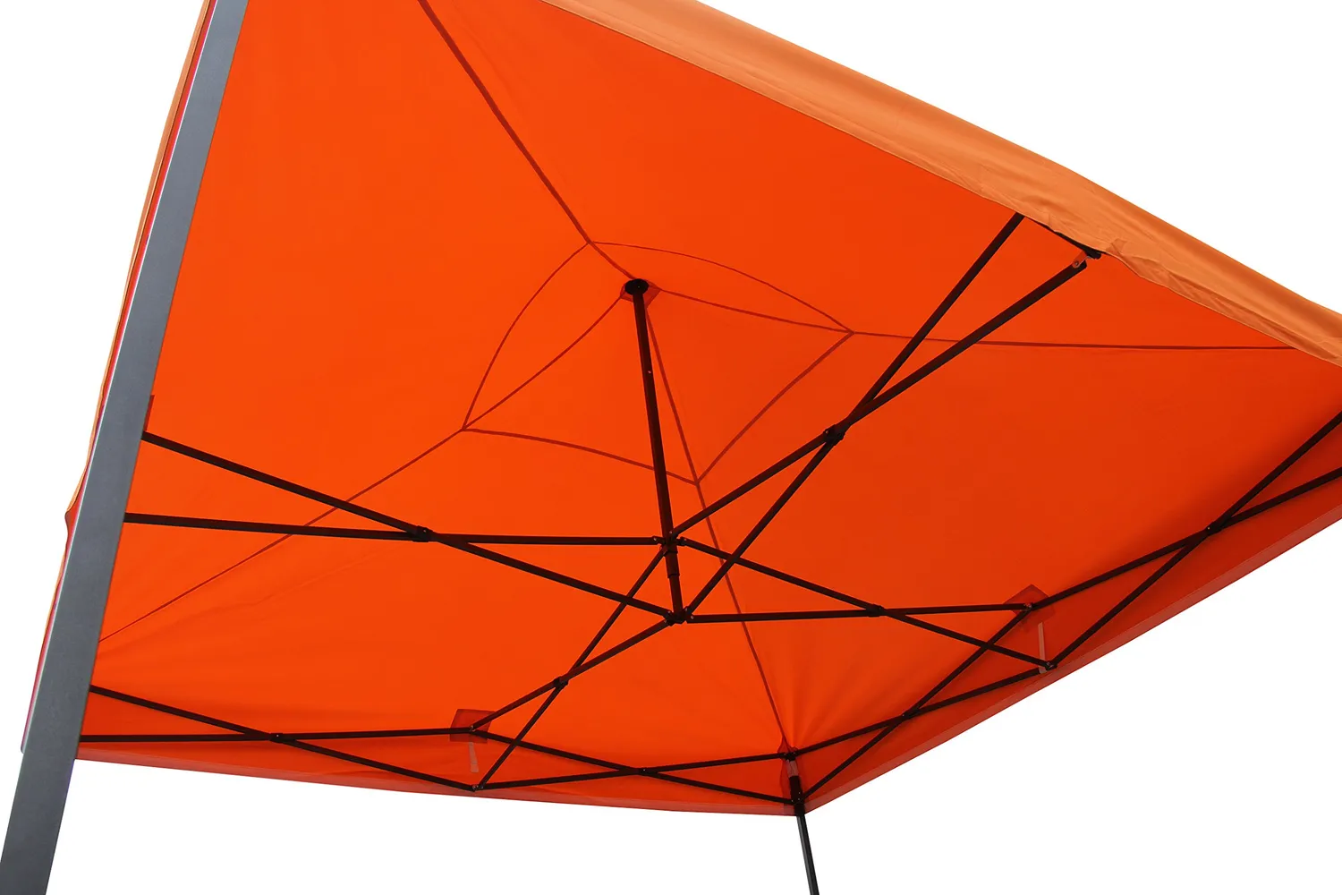 All Seasons Gazebos Robusto 2m x 2m gazebo pieghevole arancione impermeabile