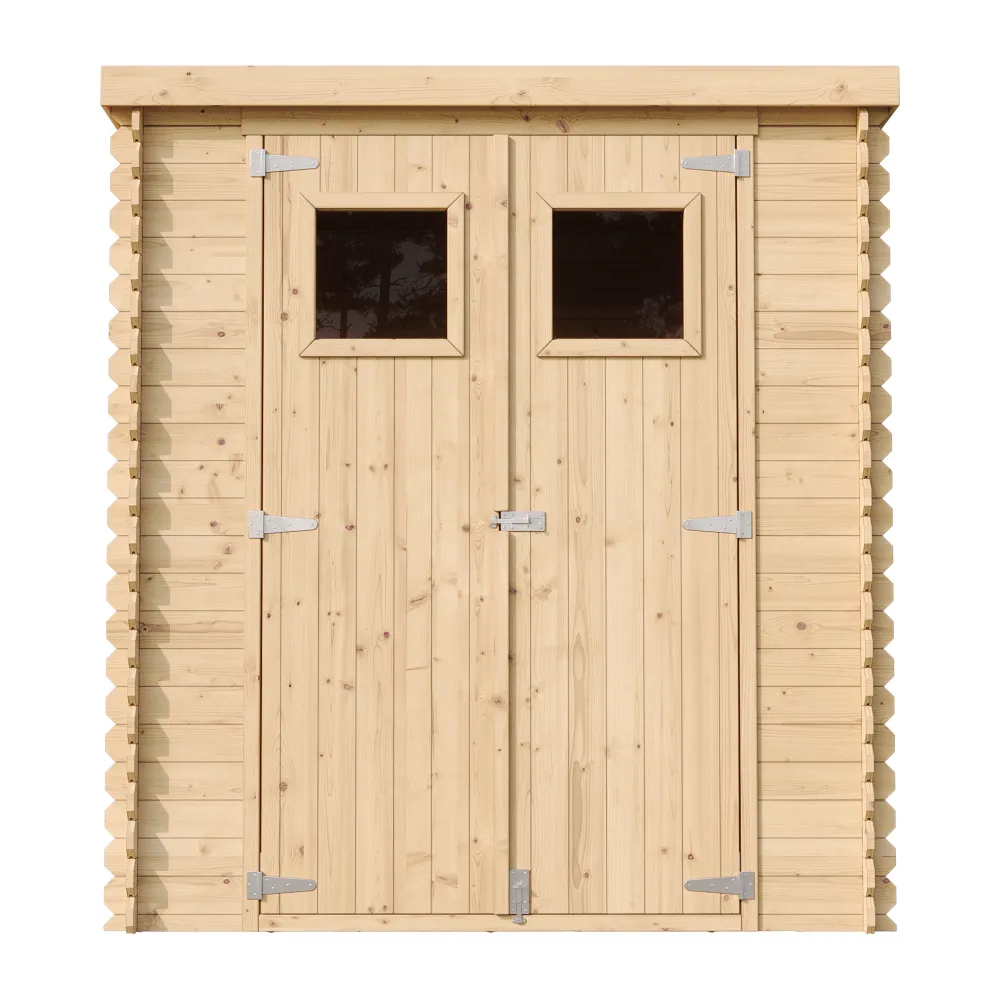 Timbela M309 casetta legno 200x200 cm 4 m² con finestre
