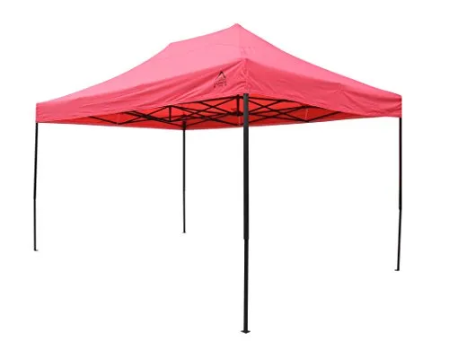 All Seasons Gazebos Robusto 3x4,5 m gazebo pieghevole rosa impermeabile