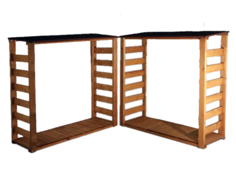 La Pratolina Cubo legnaia esterno legno 10 quintali impregnata