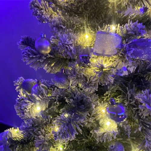 Giardini di Maggio Oxford Albero Natale Innevato 210 cm LED