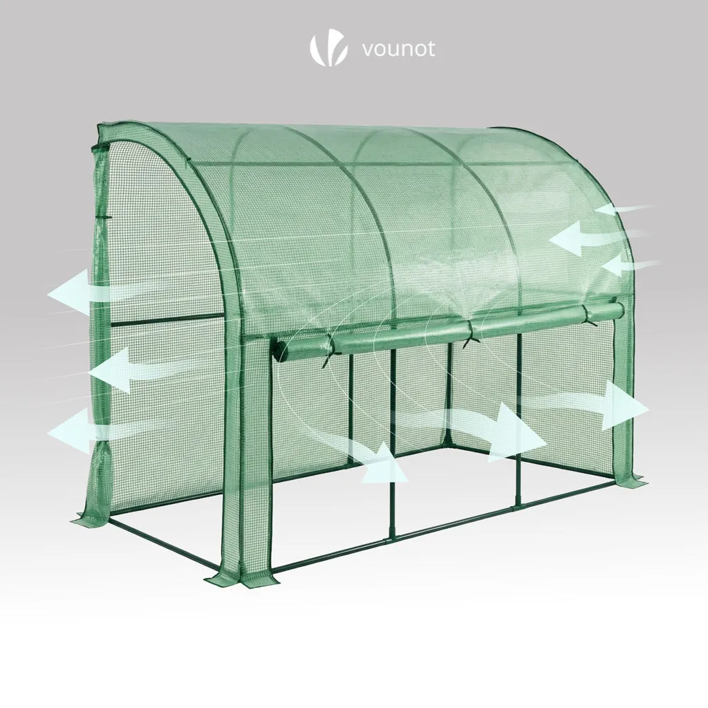 VOUNOT Serra Giardino Murale Verde 300x100x180 cm