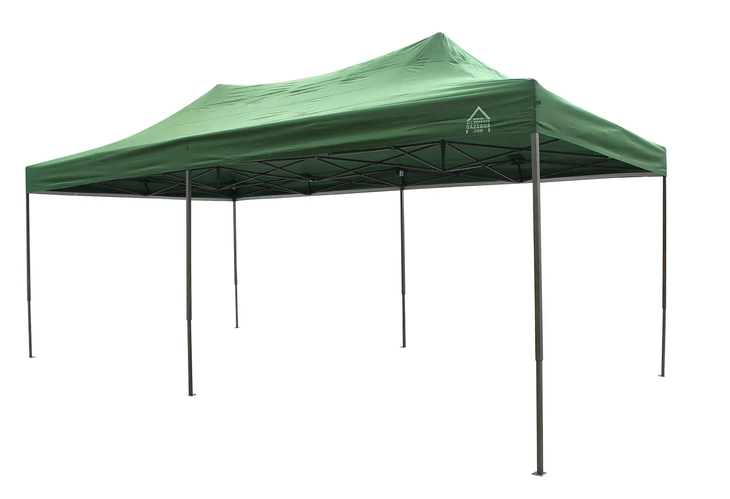 All Seasons Gazebos Robusto 3x6 gazebo pieghevole verde impermeabile