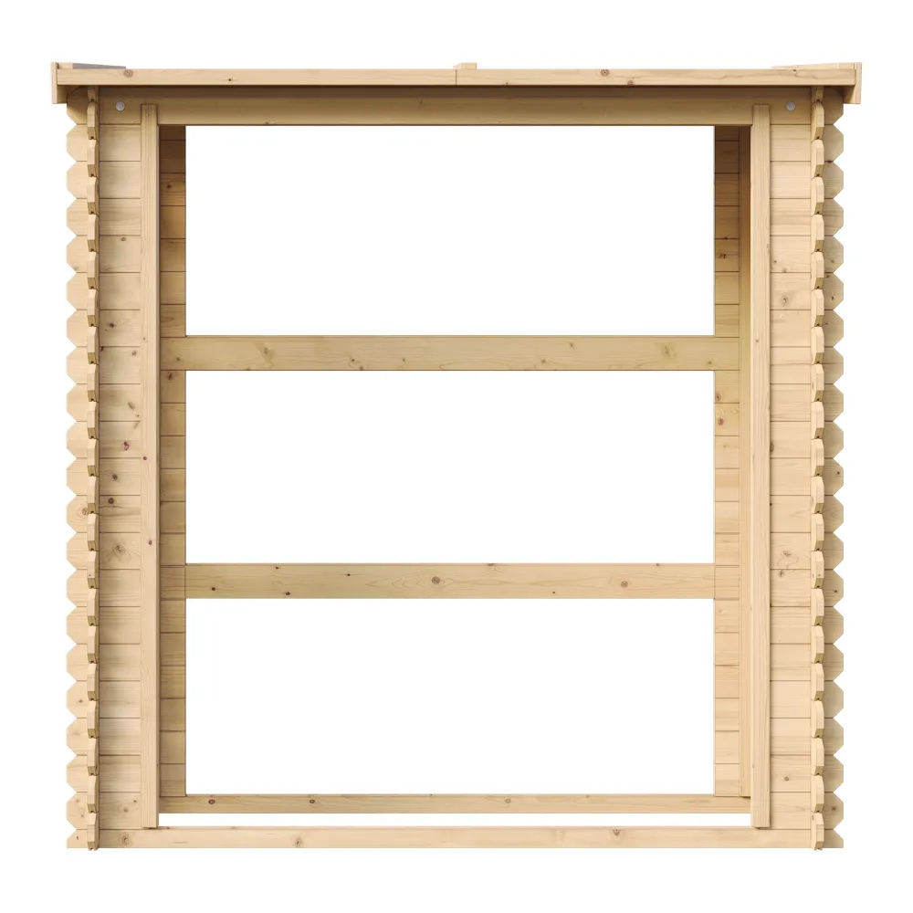 Timbela M201 legnaia legno 168x70 da 1,75 m3
