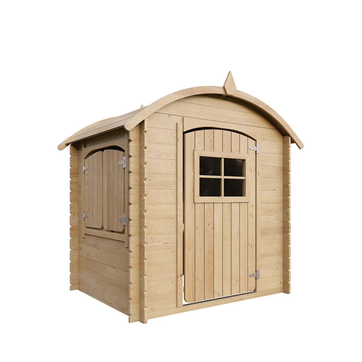 Timbela M505 casetta bambini 130x106 cm con pavimento