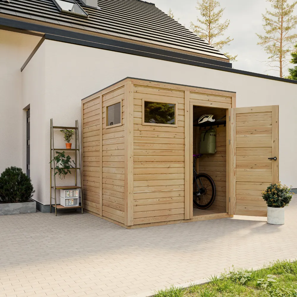 Timbela M325F2 casetta da giardino 208x205 cm legno