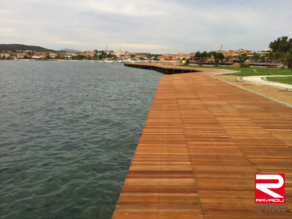 Progetto Esterno Plotte Pavimento in Legno da Esterno