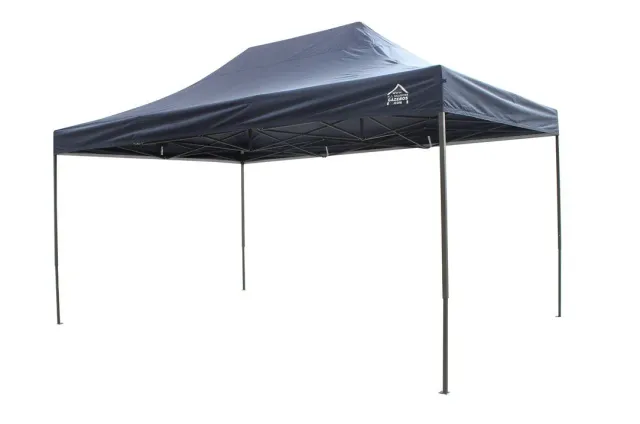 All Seasons Gazebos Robusto 3x4,5 m gazebo pieghevole blu navy impermeabile