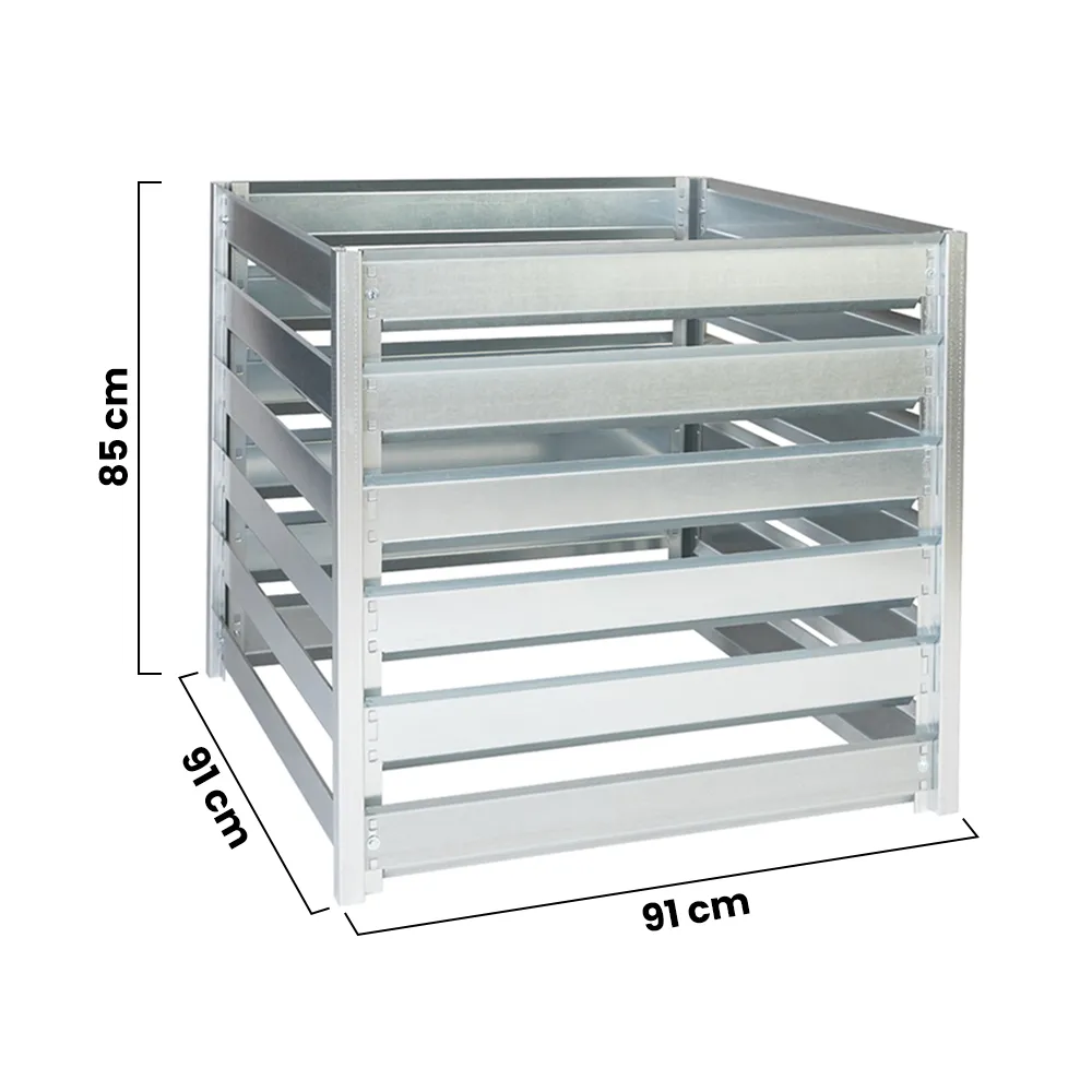 Timbela M800 compostiera da giardino 91x91 cm 704 L