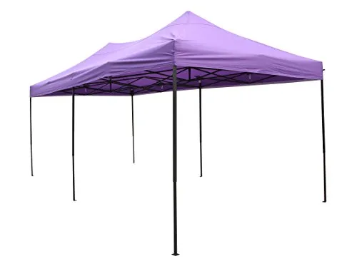 All Seasons Gazebos Robusto 3x6 m gazebo pieghevole viola impermeabile