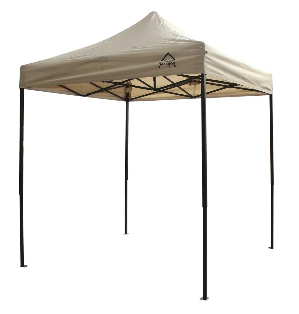All Seasons Gazebos Robusto 2m x 2m gazebo pieghevole beige impermeabile