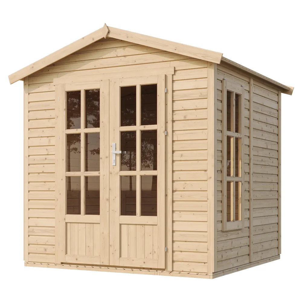 Timbela M351FB casetta relax legno 205x199 vetri doppi