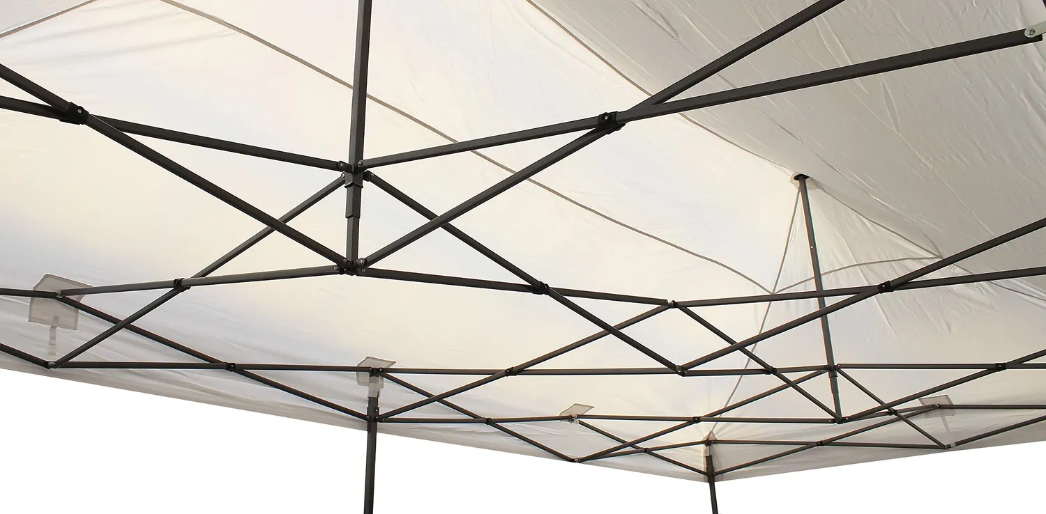 All Seasons Gazebos Robusto 3x6 gazebo pieghevole bianco impermeabile