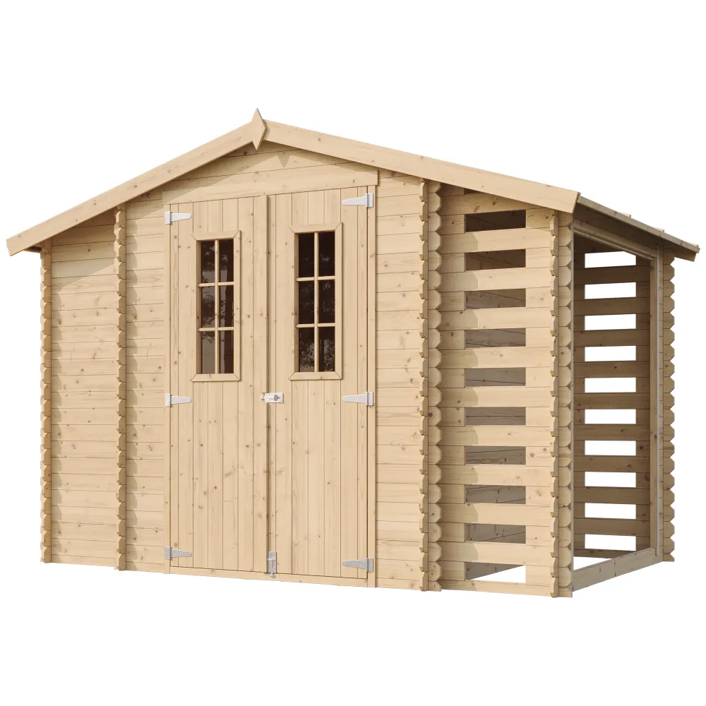 Timbela M389C casetta legno 312x200 cm 6 m2 da giardino