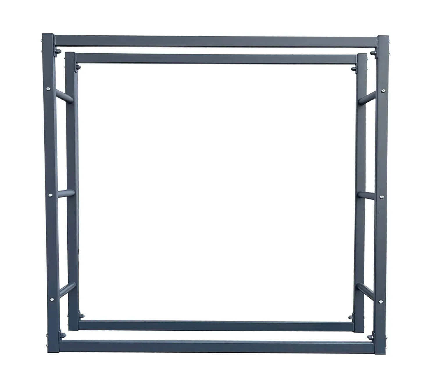 QUICK STAR portalegna metallo 90x25x90 cm antracite da esterno