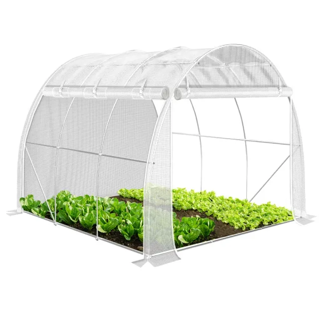 VOUNOT serra da giardino tunnel 6mq 3x2x2m verde