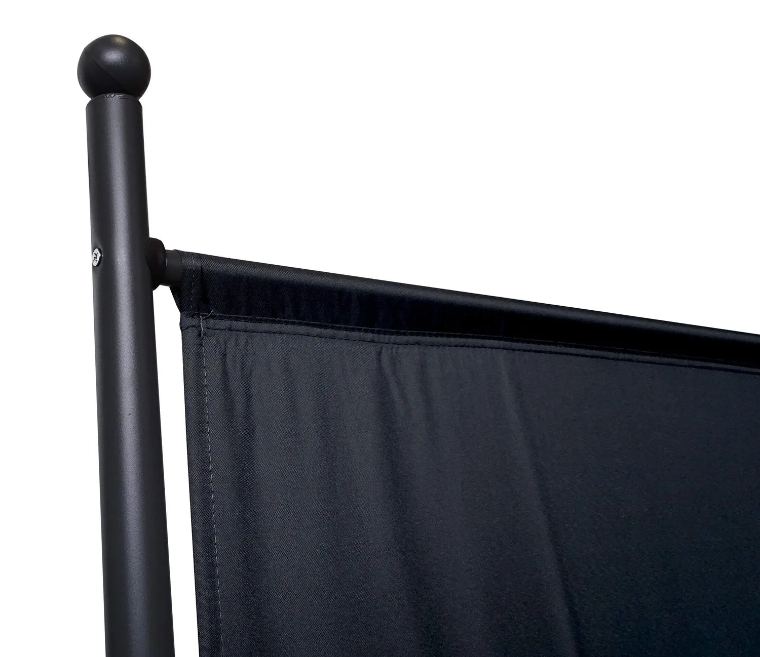 Quick Star Paravento 2 pannelli 180x178 nero bianco da esterno