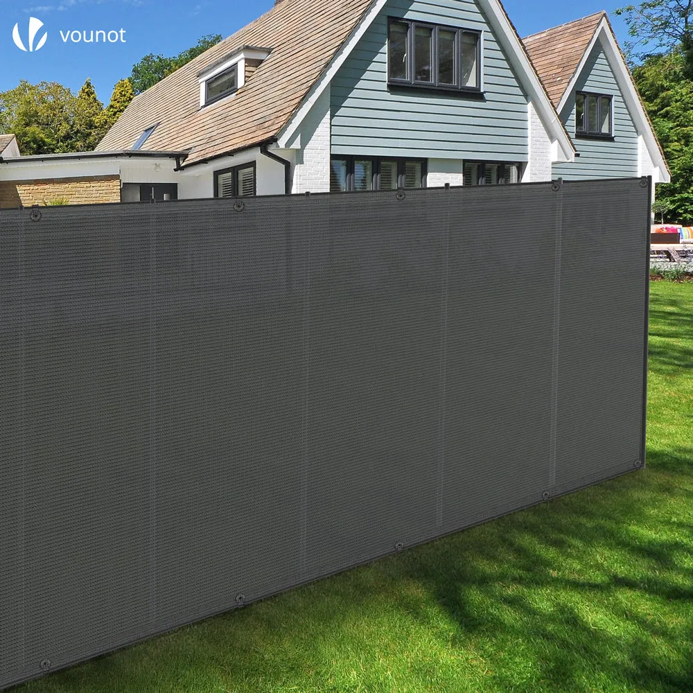 VOUNOT Telo Frangivista 1,8x10 m Grigio 150 g Occultante 85%