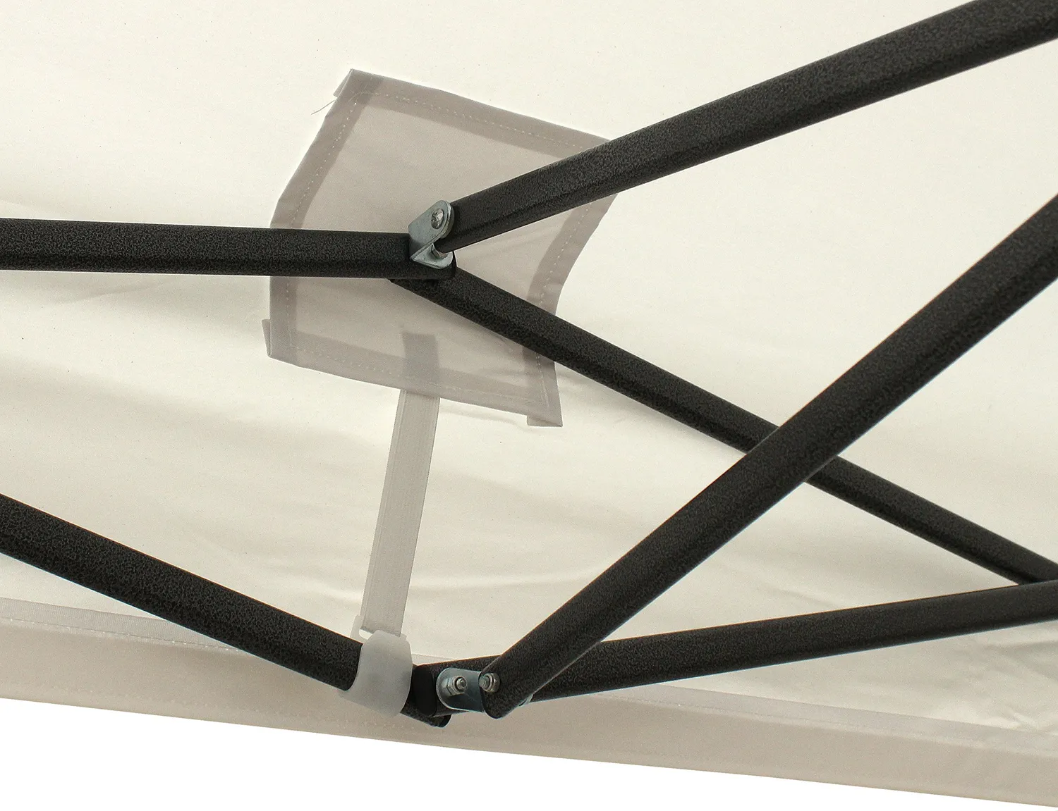 All Seasons Gazebos Robusto 2m x 2m gazebo pieghevole bianco impermeabile