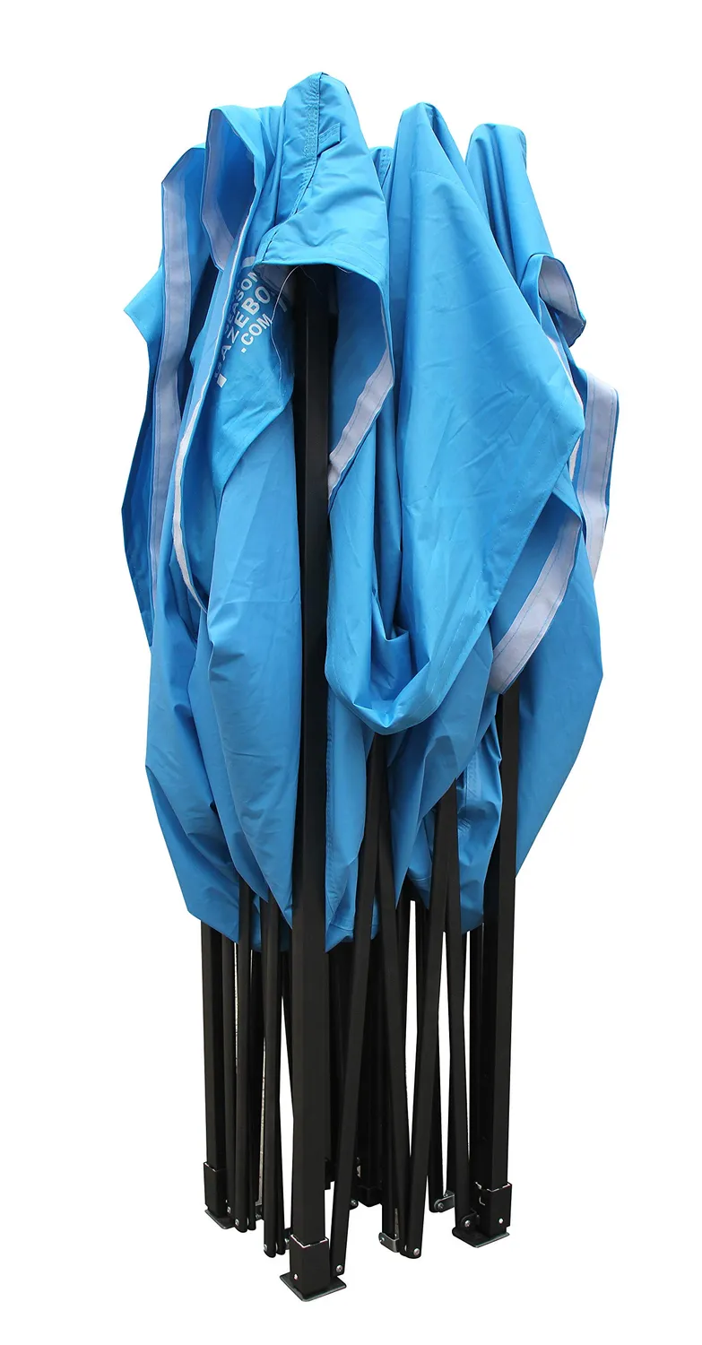 All Seasons Gazebos Robusto 3x4,5 m gazebo pieghevole blu impermeabile