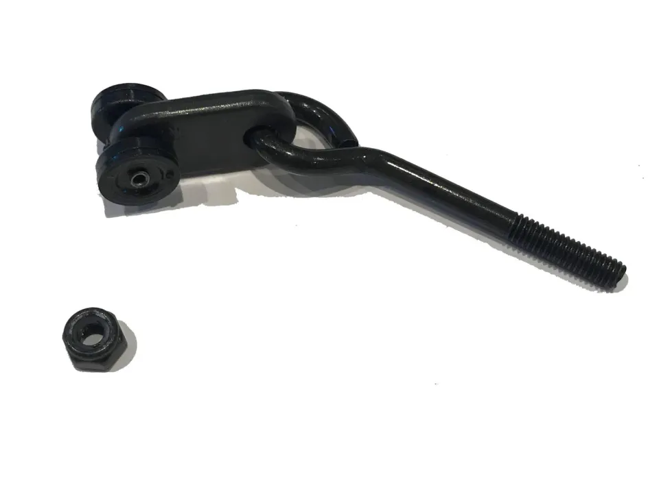 QUICK STAR Firenze rotelle pergola nere 18 pezzi 5 cm