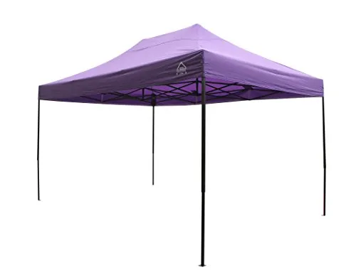 All Seasons Gazebos Robusto 3x4,5 m gazebo pieghevole viola impermeabile