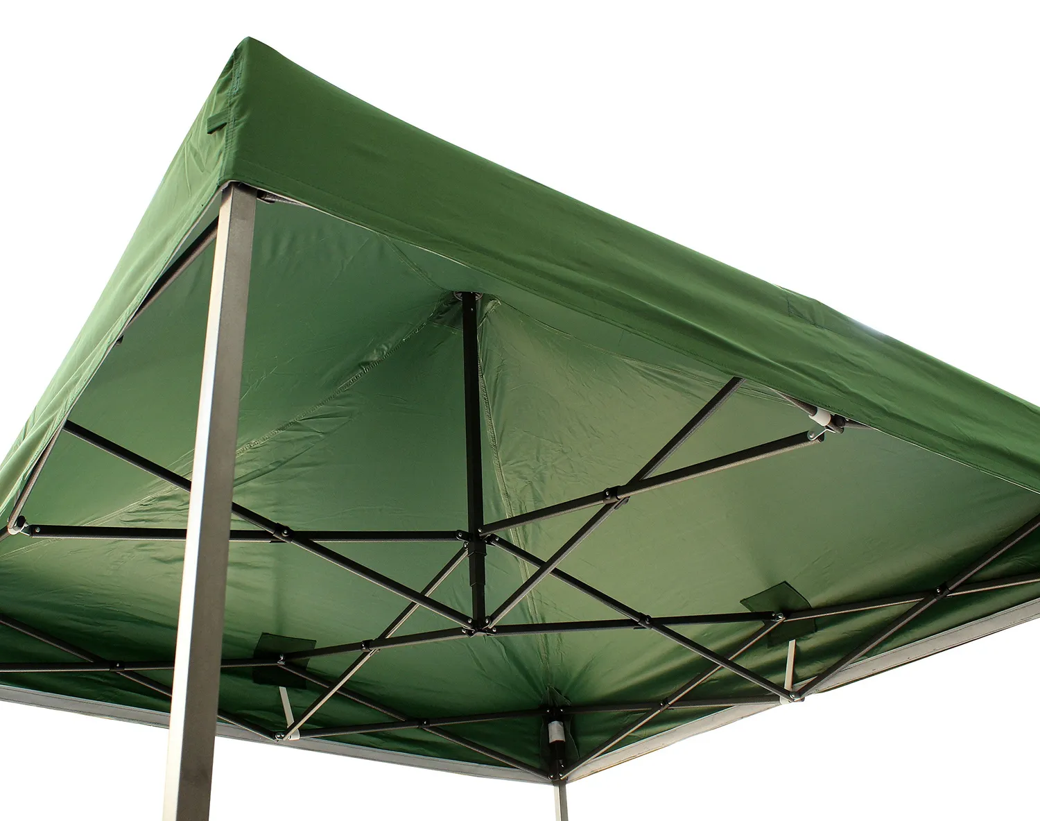 All Seasons Gazebos Robusto 2x2 m gazebo pieghevole verde impermeabile