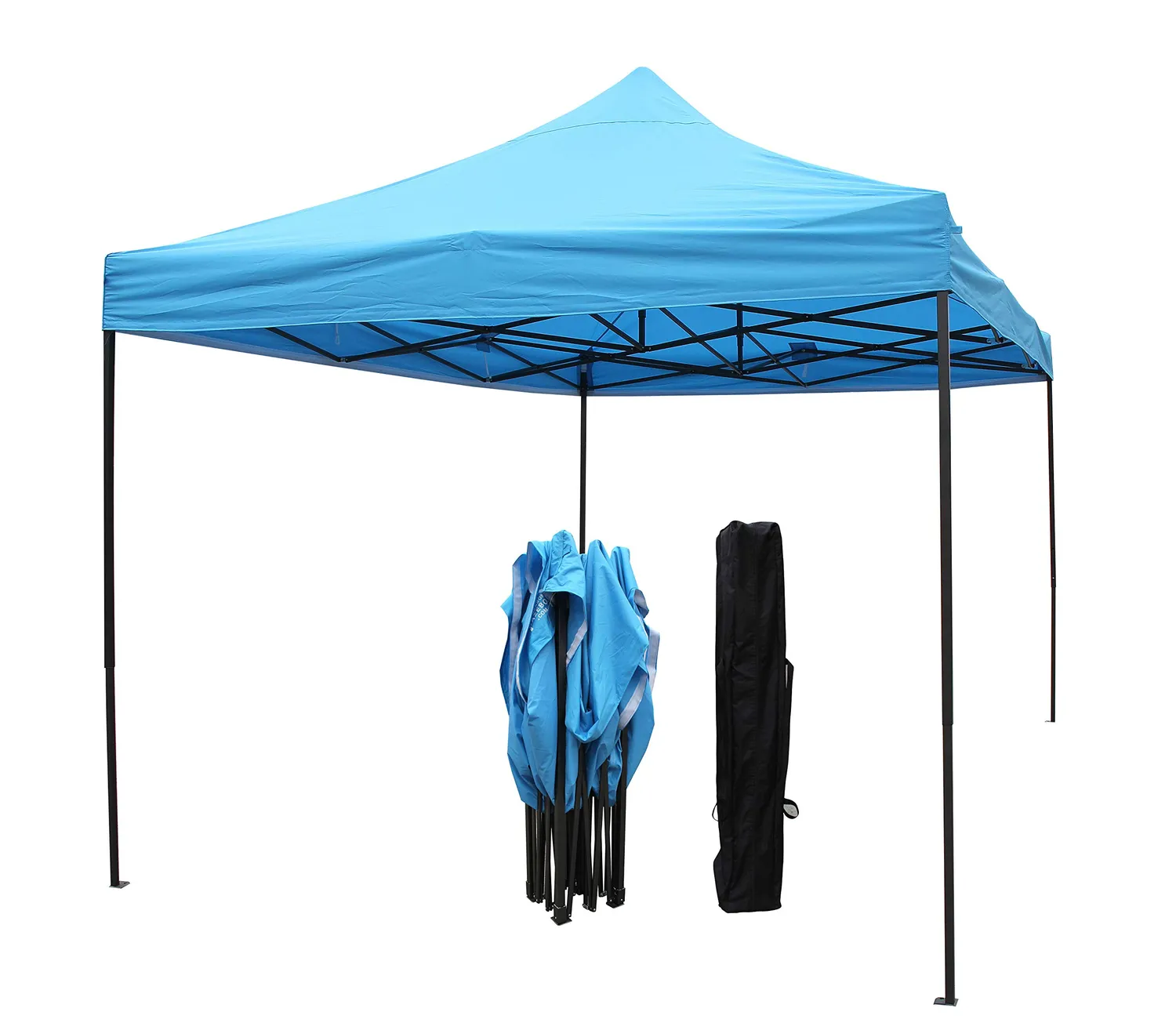 All Seasons Gazebos Robusto 3x4,5 m gazebo pieghevole blu impermeabile