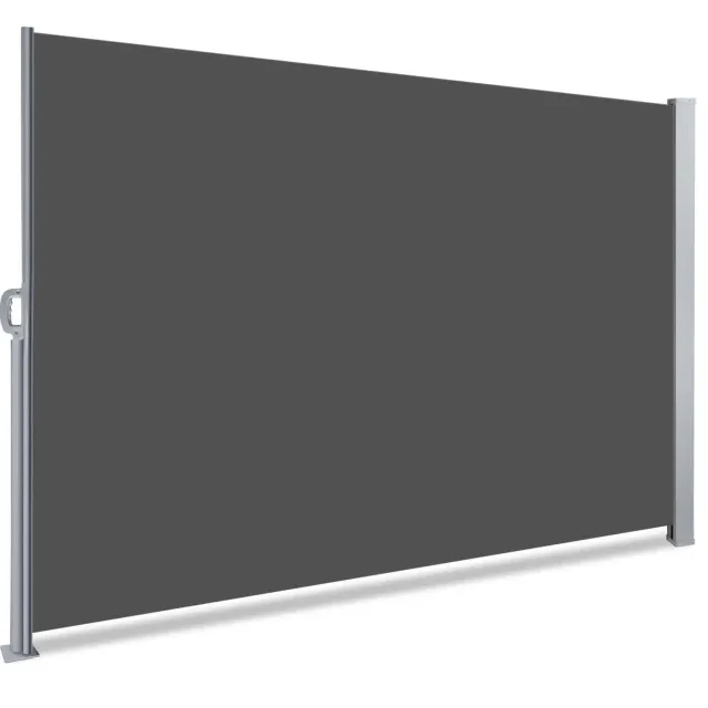 Vounot tenda paravento retrattile 180x300cm grigio anti-UV
