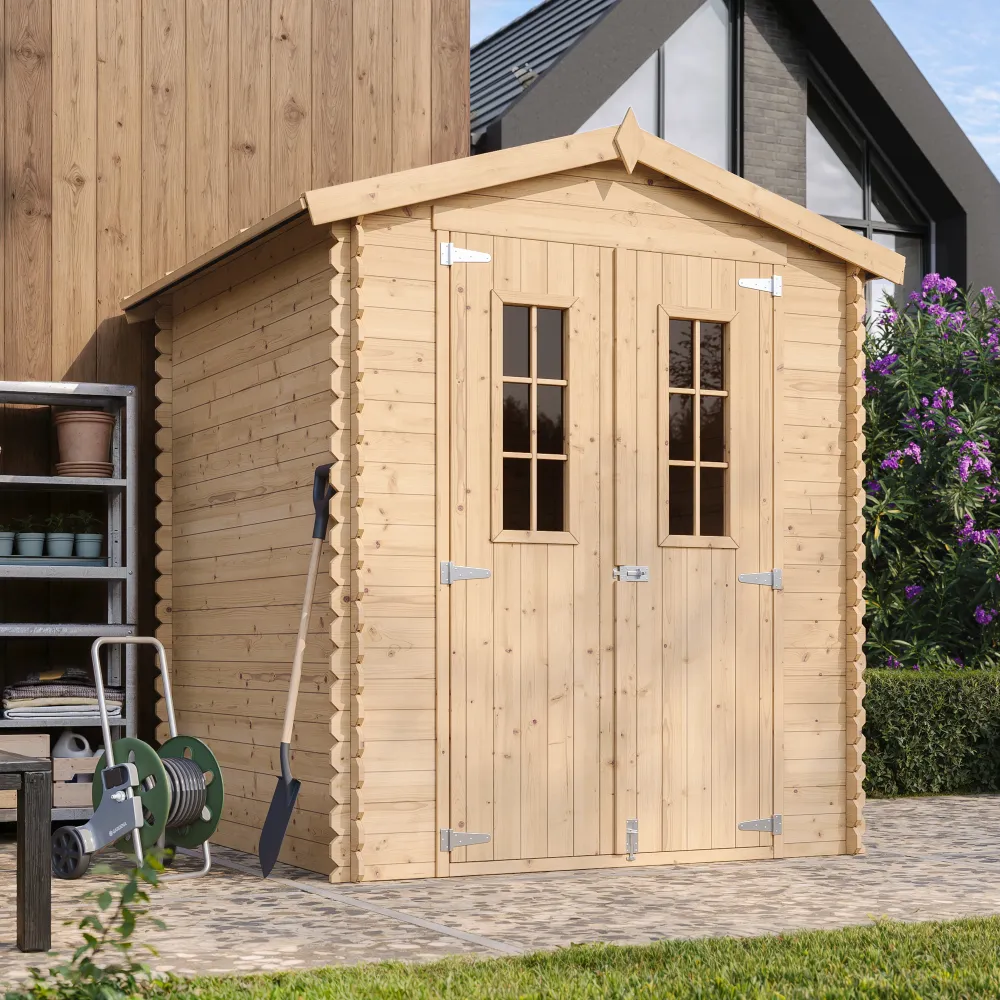 Timbela M320C casetta legno 180x180 cm 3 mq ad incastro
