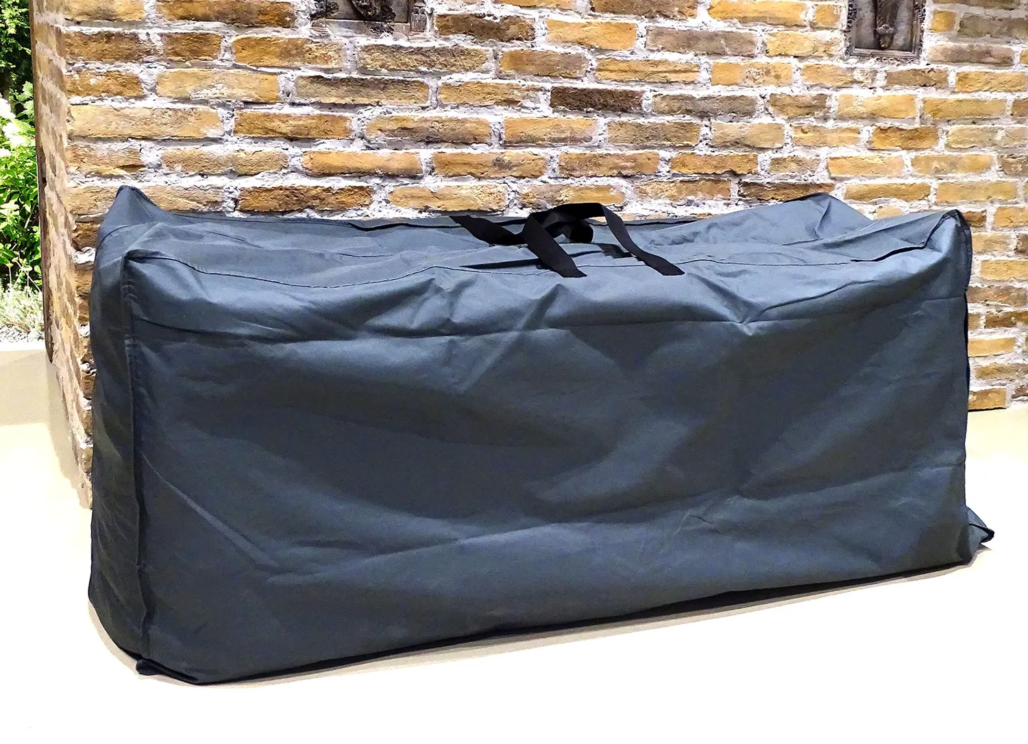 Quick Star custodia cuscini 140x40x65 cm grigia 280 g