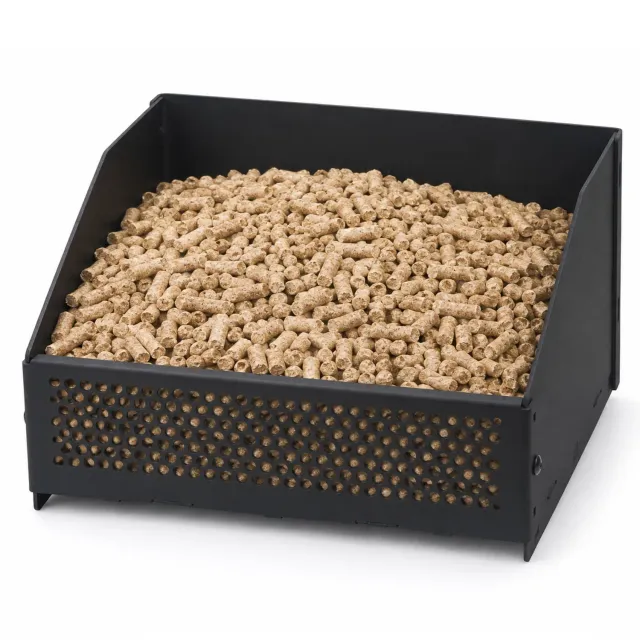 Vounot Cestello Bruciatore Pellet 30cm Nero per Camino