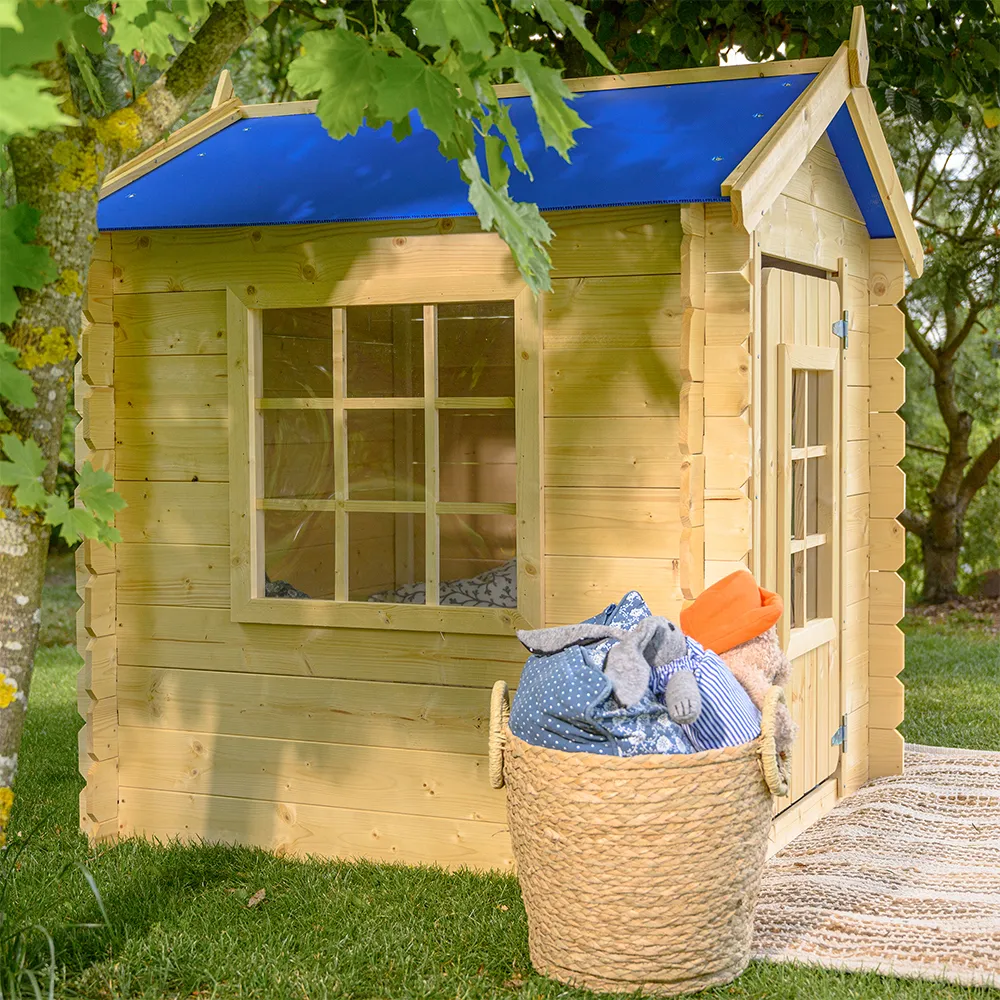 Timbela M570 casetta bambini legno 105x105 cm