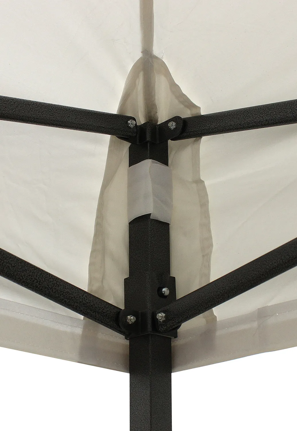All Seasons Gazebos Robusto 2m x 2m gazebo pieghevole bianco impermeabile